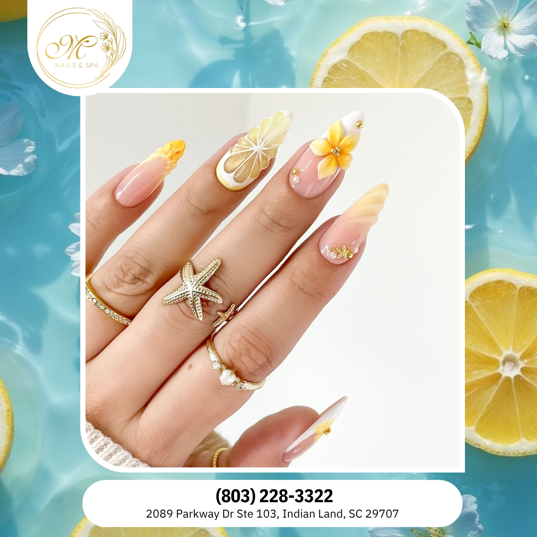 M Nail Spa logo
